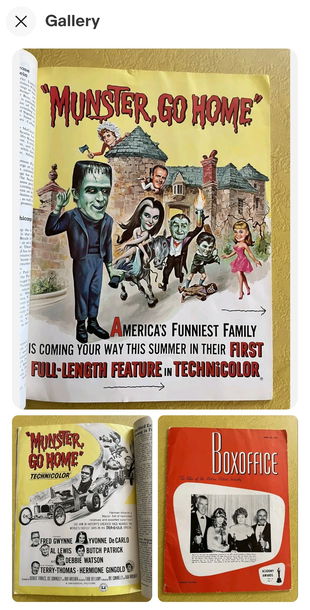 Munster, Go Home original magazine insert