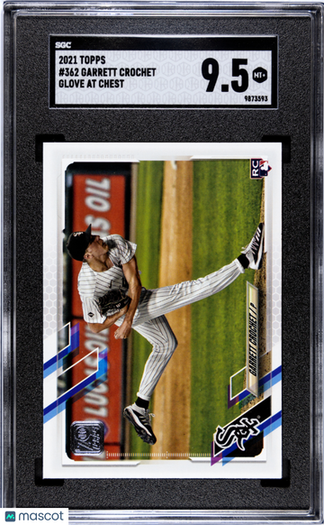 2021 Topps Garrett Crochet #362 SSP SGC 9.5
