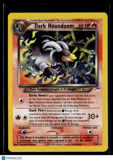 2002 Pokemon Dark Houndoom