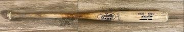 Jorge Posada game used WS bat