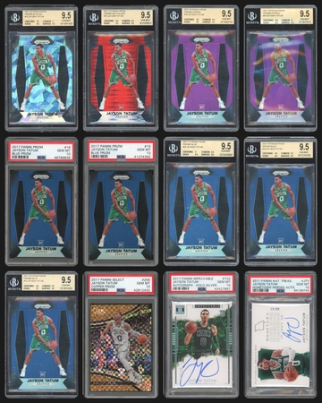 2017 Jayson Tatum rc lot